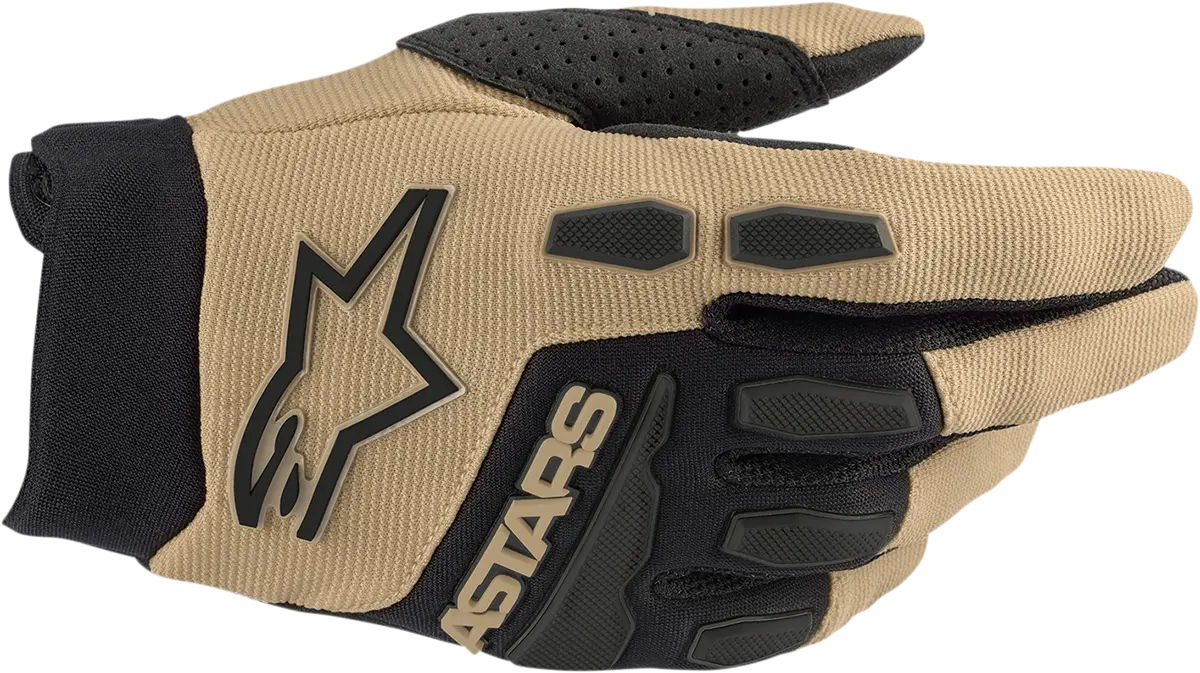 Alpinestars Full Bore Motorcycle Gloves – Sand/Black, Medium (3563622-891-M) 1