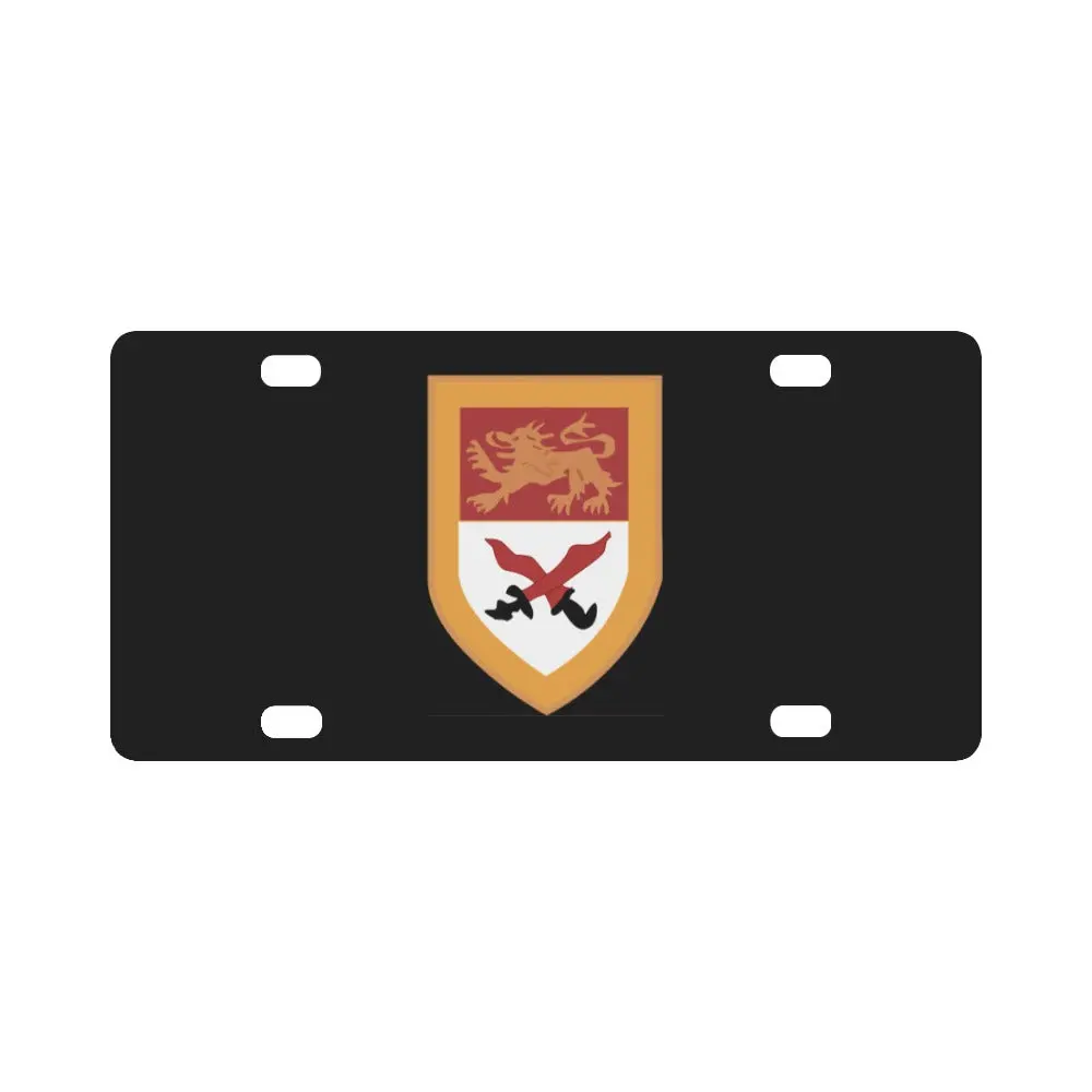 Army - 15Th Cavalry Group Wo Txt Classic License Plate 1