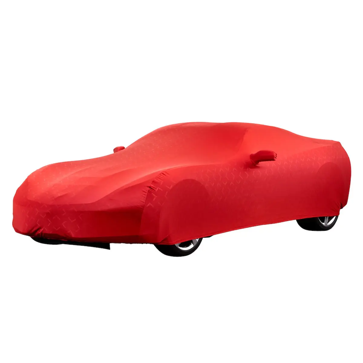 C7 Stingray Indoor Red Car Cover 1