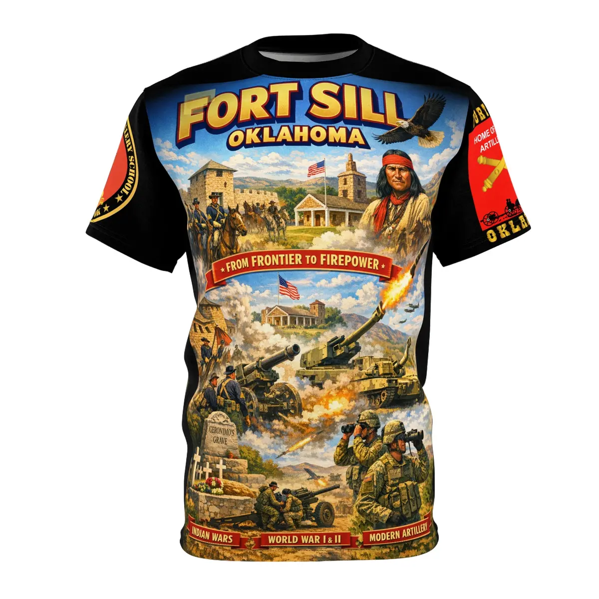 Field Artillery Tribute Tee — Fort Sill, Oklahoma 1