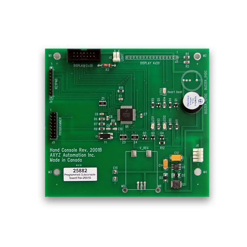 Axyz - 25882 Programmed Subconsole Board Rev 2001B 1