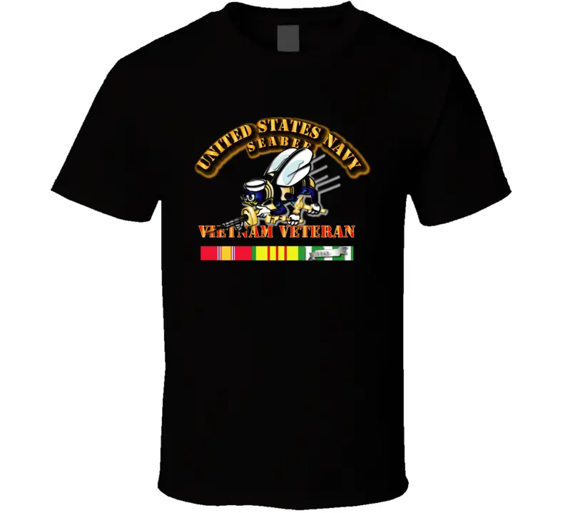 Navy - Seabee - Vietnam Veteran - T-Shirts - Classic 1
