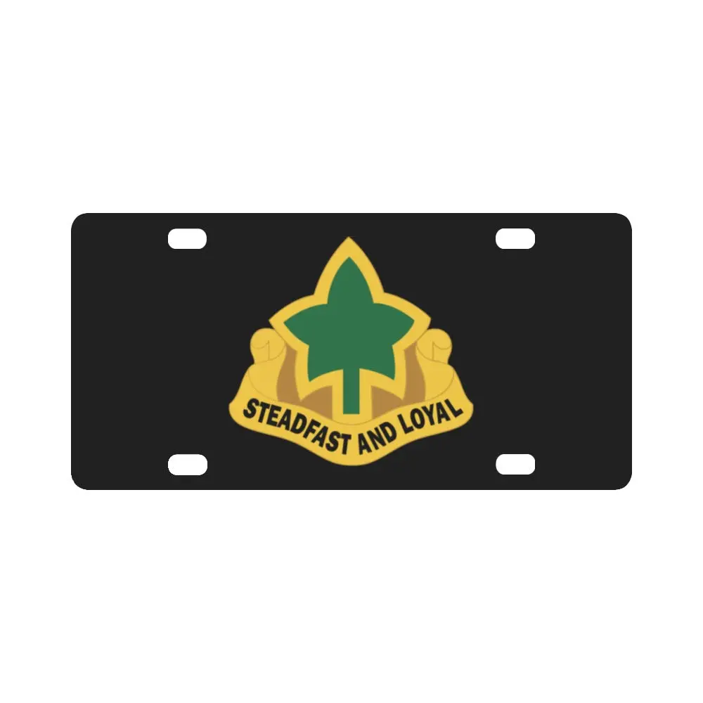 Dui - 4Th Infantry Division X 300 Classic License Plate 1