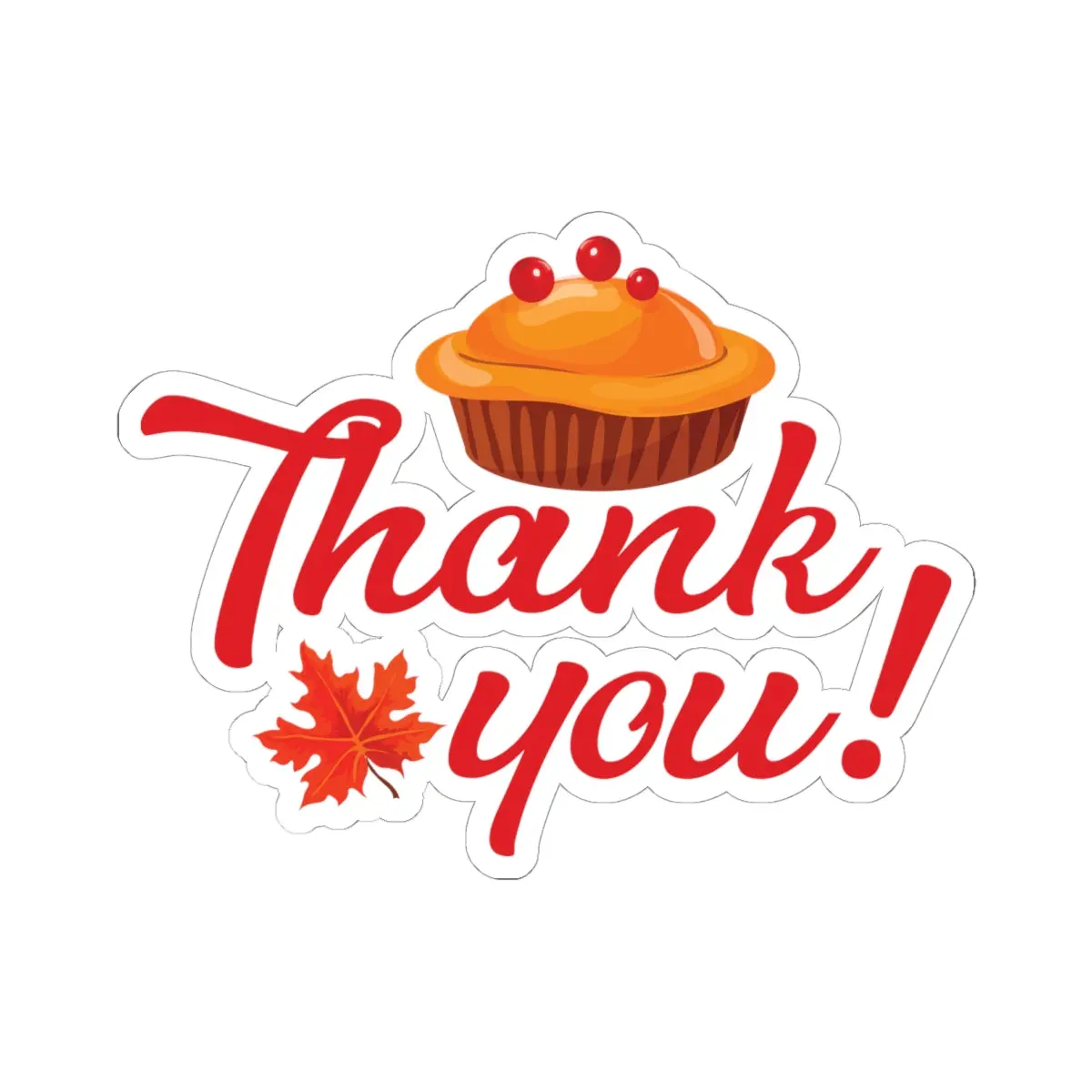 Kiss-Cut Stickers - Thank You 7