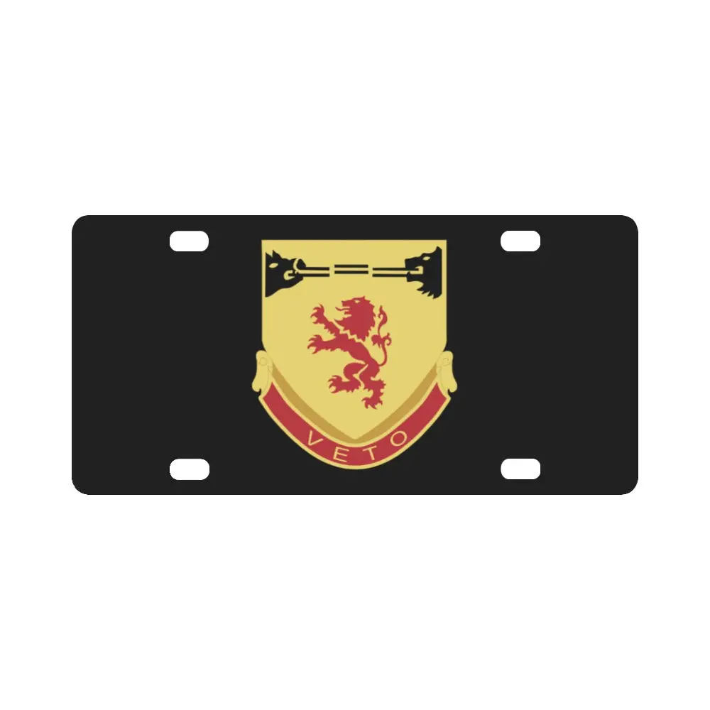Dui - 57Th Air Defense Artillery Regiment Wo Txt X 300 Classic License Plate 1