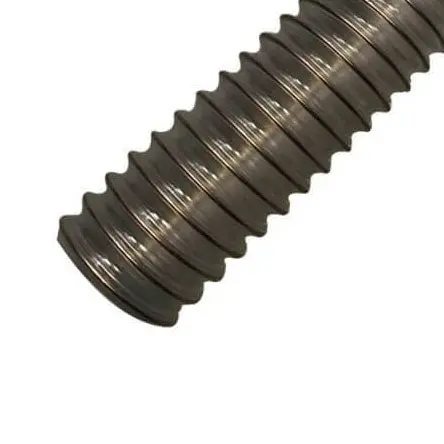 Axyz - 3008083 2.5" Urethane Flexible Clear Dust Collection Hose With Wire 50 Feet Length 1