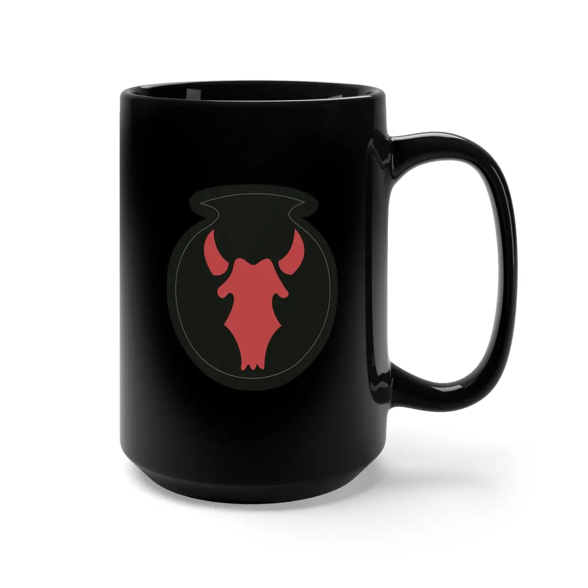 Black Mug 15Oz - Ssi - 34Th Infantry Division X 300 2