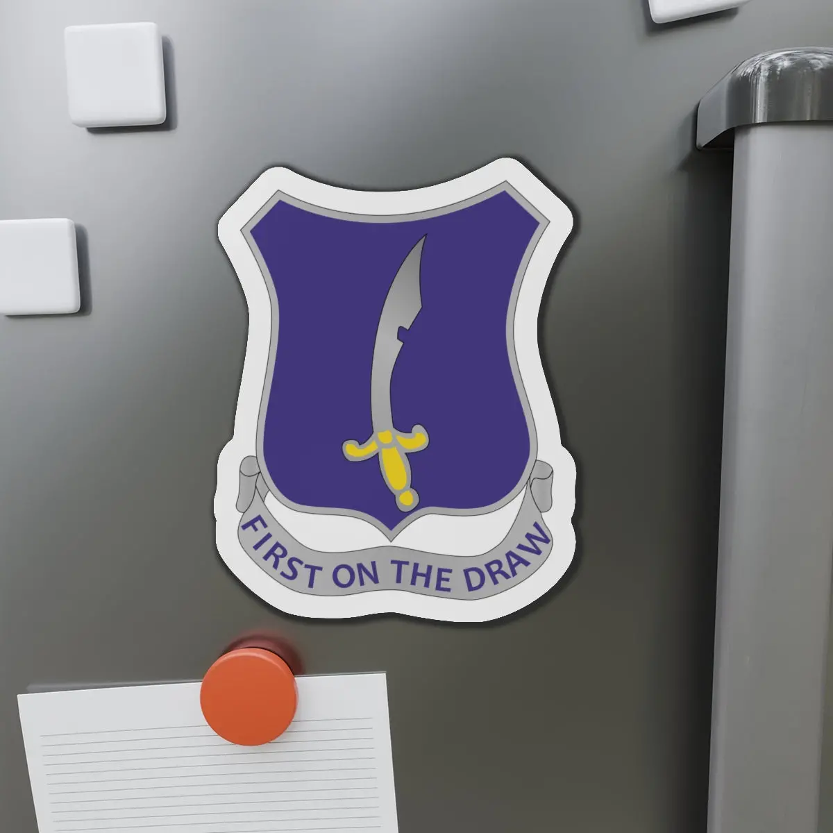 Die-Cut Magnets - Army - 369Th Infantry Regiment - First Draw - Wo Txt 1