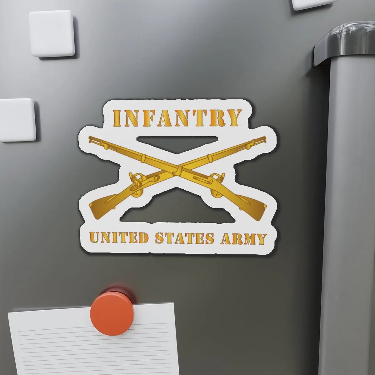 Die-Cut Magnets -Ssi -Army - Infantry - Branch - Us Army X 300 1