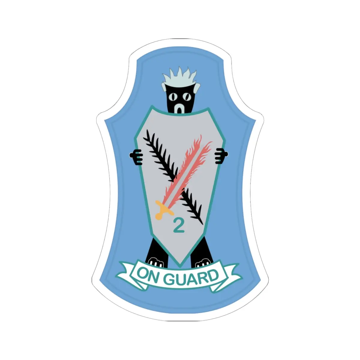 Kiss-Cut Stickers - 2Nd Battlegroup - 6Th Infantry Regt - Berlin Bde Wo Txt 1