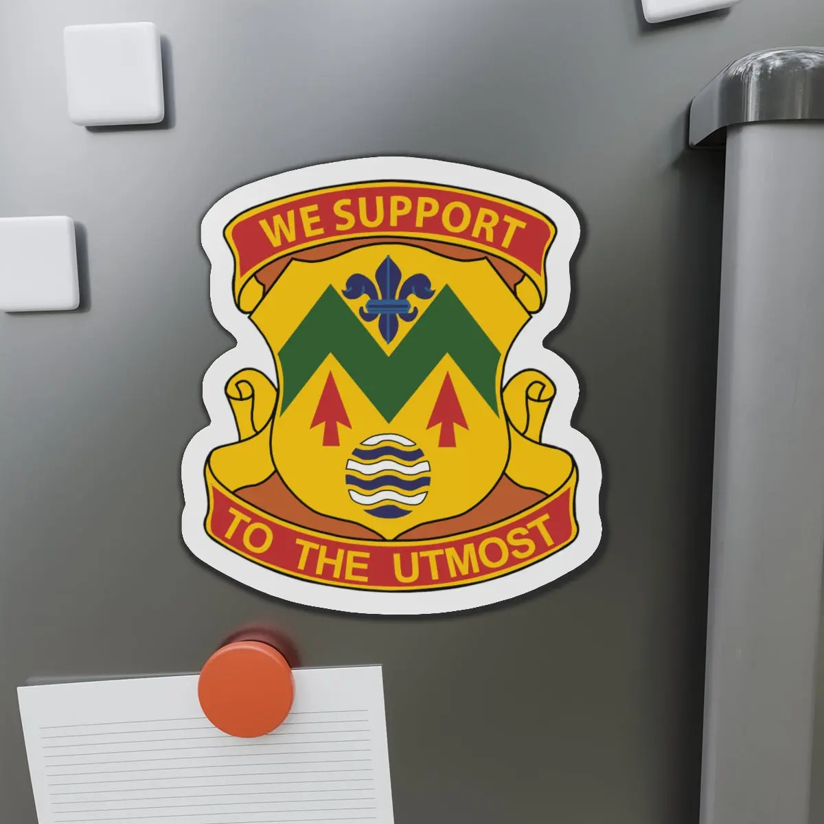 Die-Cut Magnets - Army - 528Th Support Battalion - Dui Wo Txt X 300 2