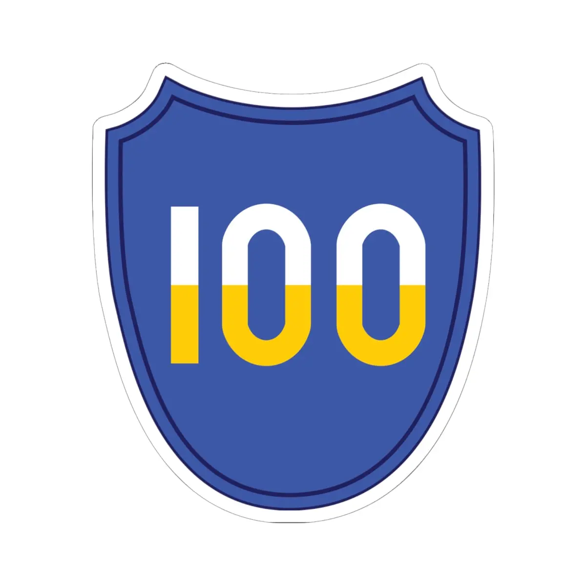 Kiss-Cut Stickers - Ssi - 100Th Division (Airborne)  X 300 1