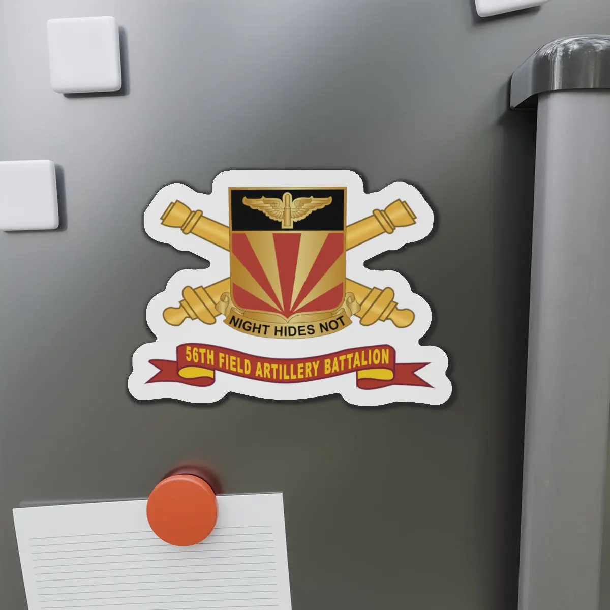 Die-Cut Magnets -Ssi - 56Th Field Artillery Battalion - Dui W Br - Ribbon X 300 1