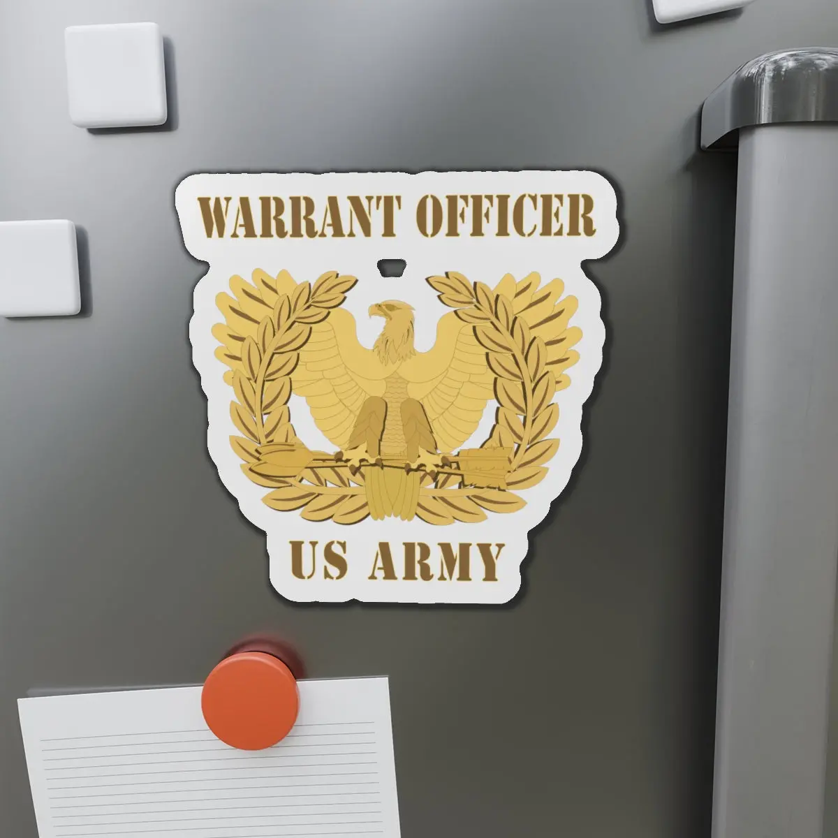 Die-Cut Magnets -Ssi- Army - Emblem - Warrant Officer Insignia X 300 1
