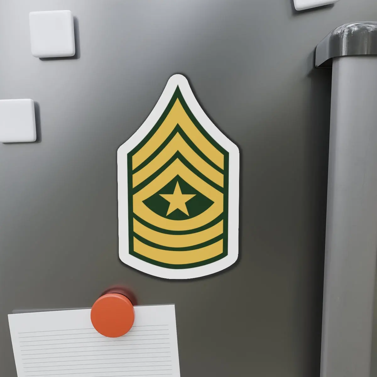 Die-Cut Magnets -Ssi-Army - Sergeant Major E-9 (Sgm) X 300 1