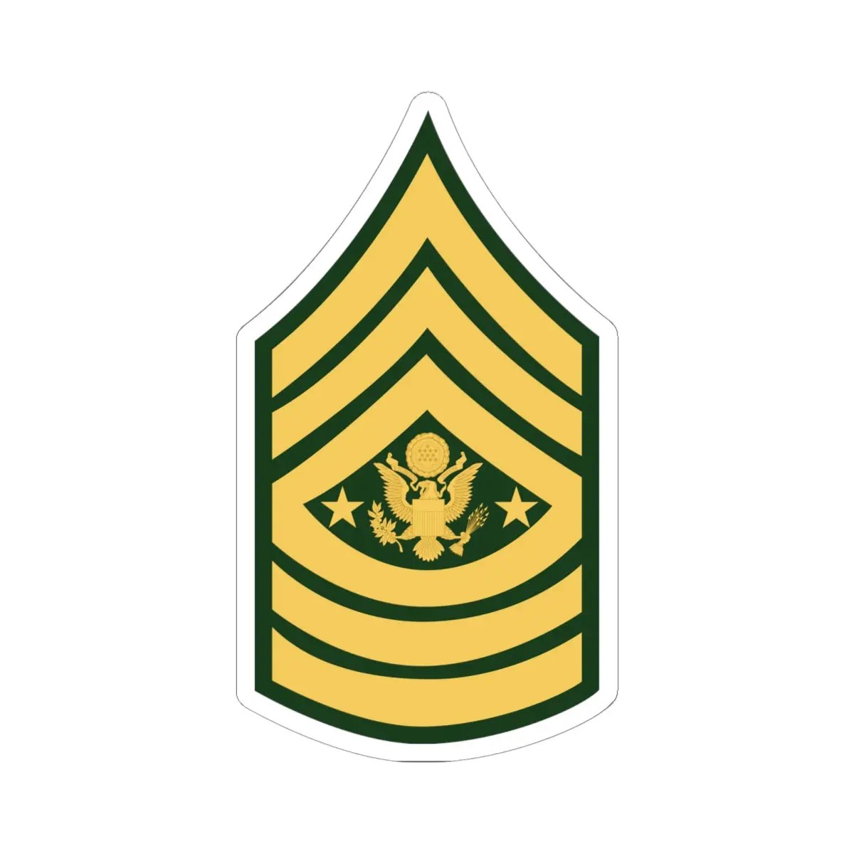 Kiss-Cut Stickers - Army - Sgt Major Of The Army E-9 (Sma) X 300 1