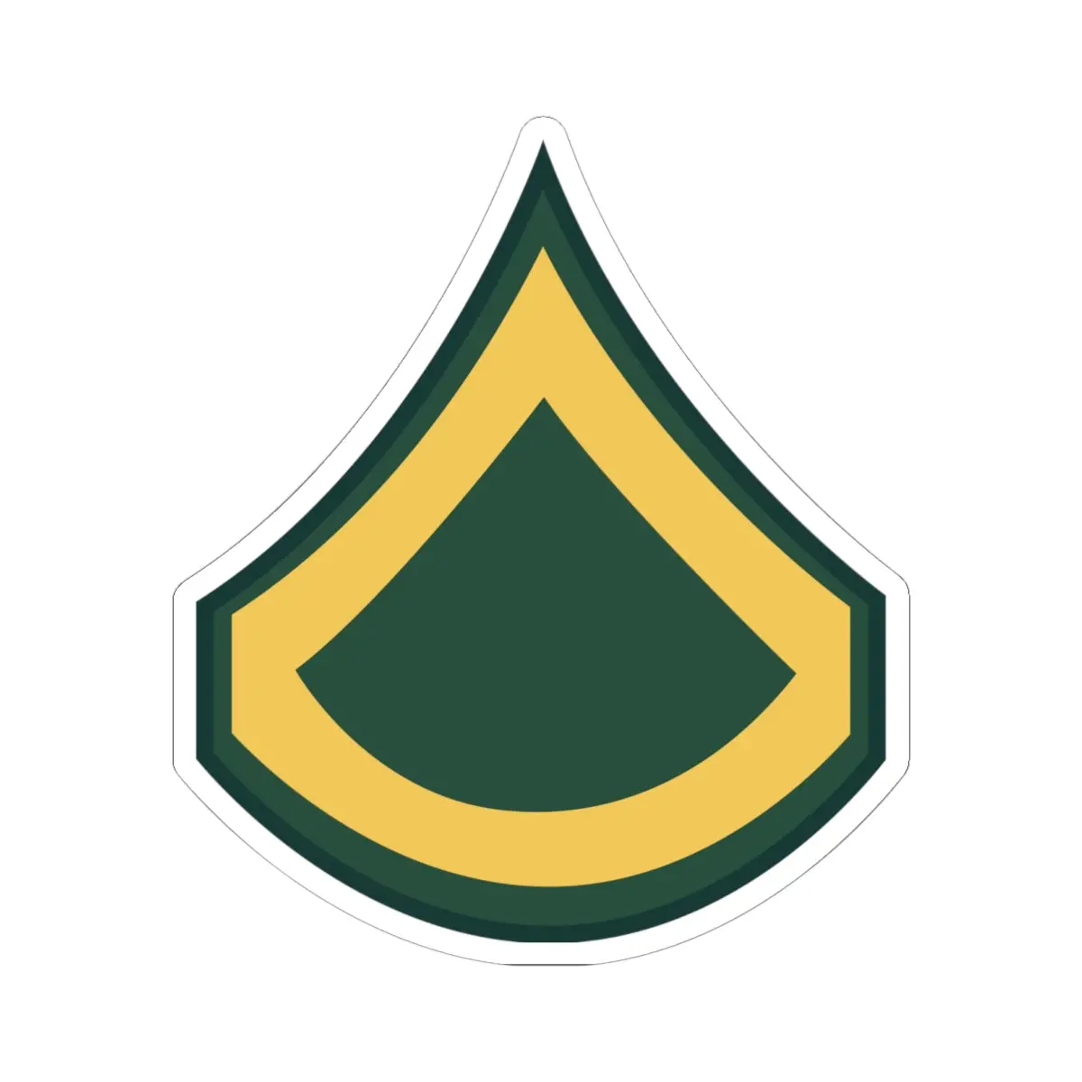 Kiss-Cut Stickers - Army - Private First Class E-3 (Pfc) X 300 1