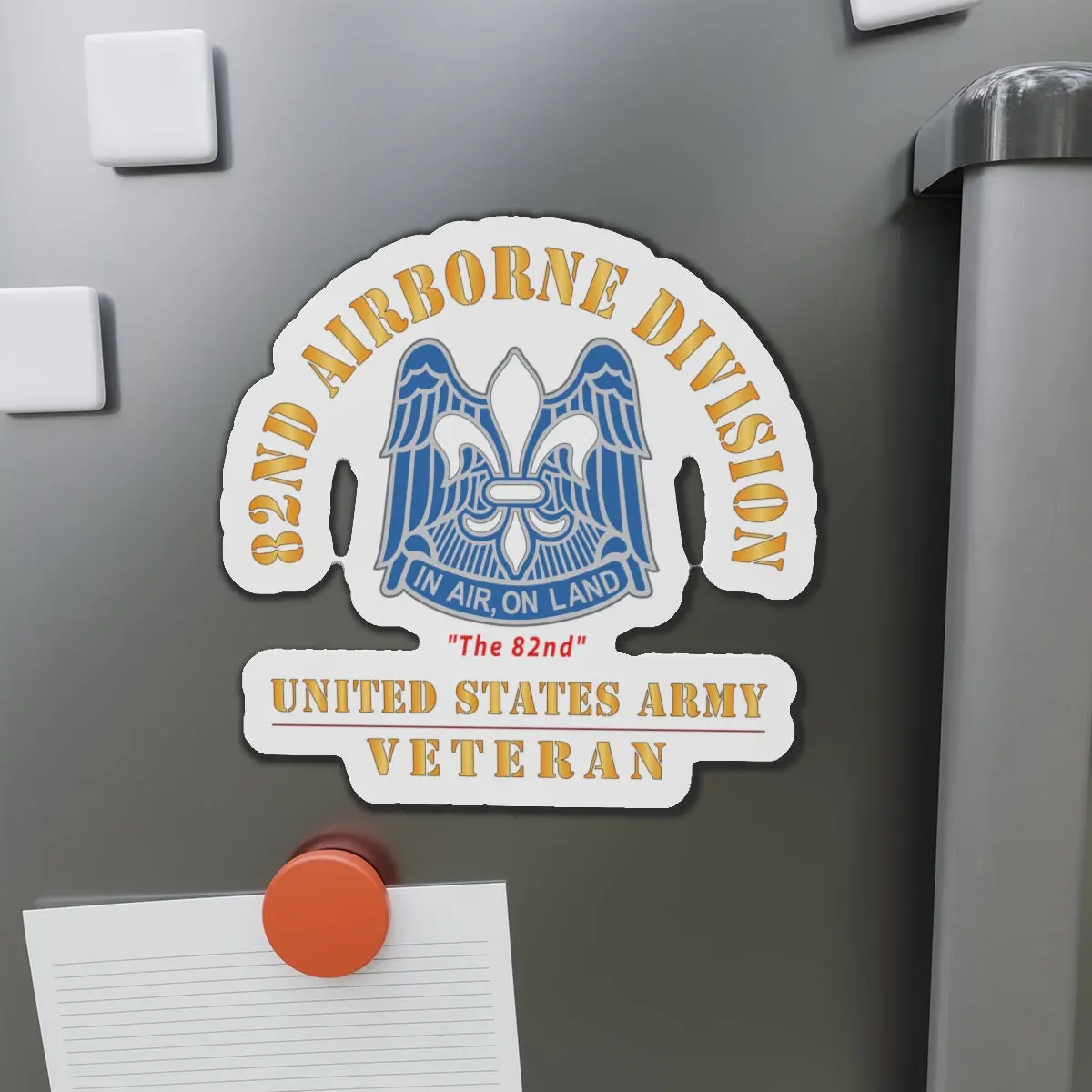 Die-Cut Magnets - Army - Dui - 82Nd Airborne Division - The 82Nd - Us Army Veteran X 300 1
