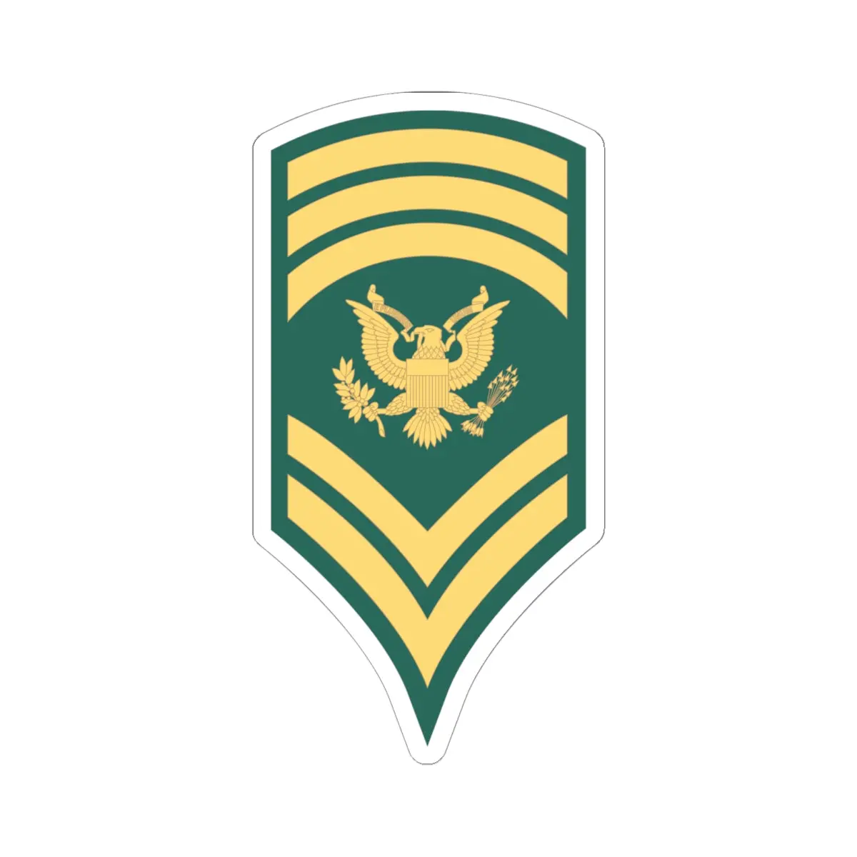Kiss-Cut Stickers - Army - Enlisted - Spec 9 - Specialist 9 - Std X 300 1
