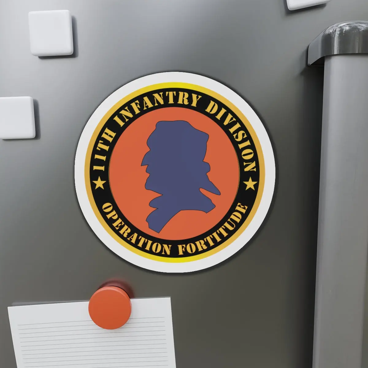 Die-Cut Magnets - Army - 11Th Infantry Division - Operation Fortitude X 300 1