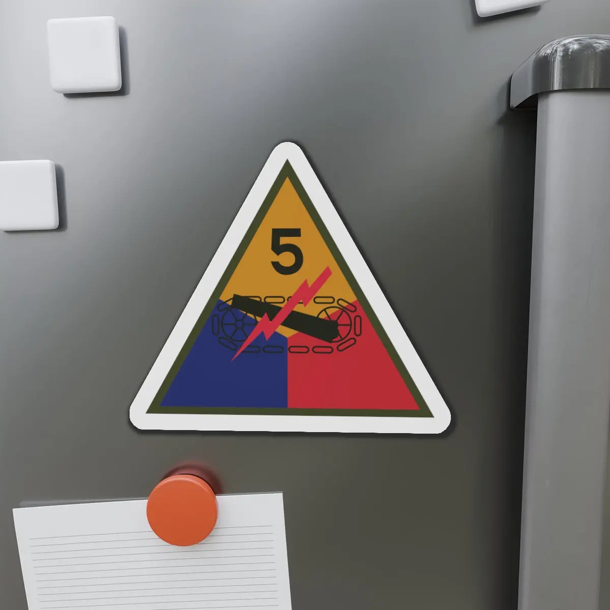 Die-Cut Magnets - Ssi - 5Th Armored Division X 300 1