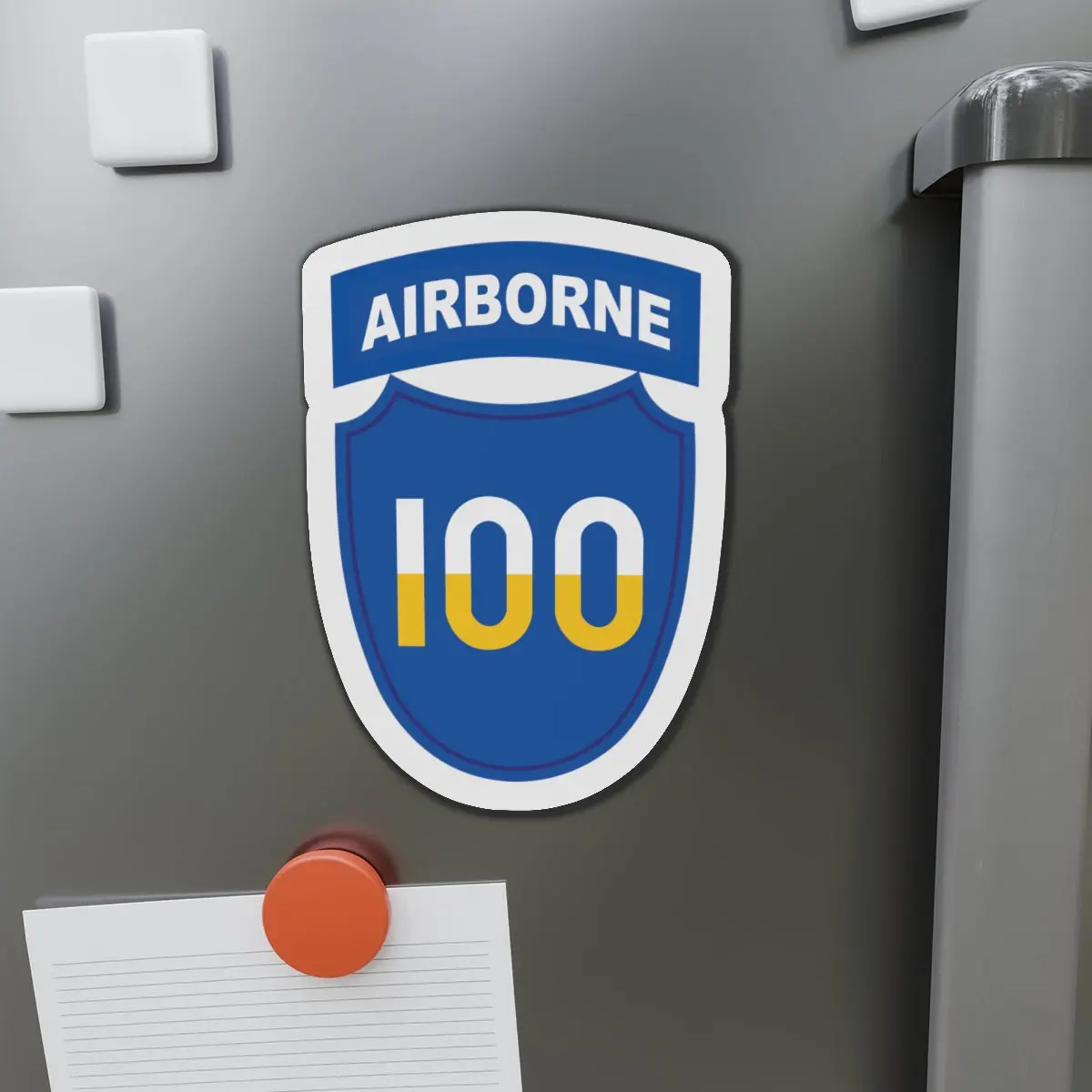 Die-Cut Magnets -Ssi - 100Th Division (Airborne)  X 300 1