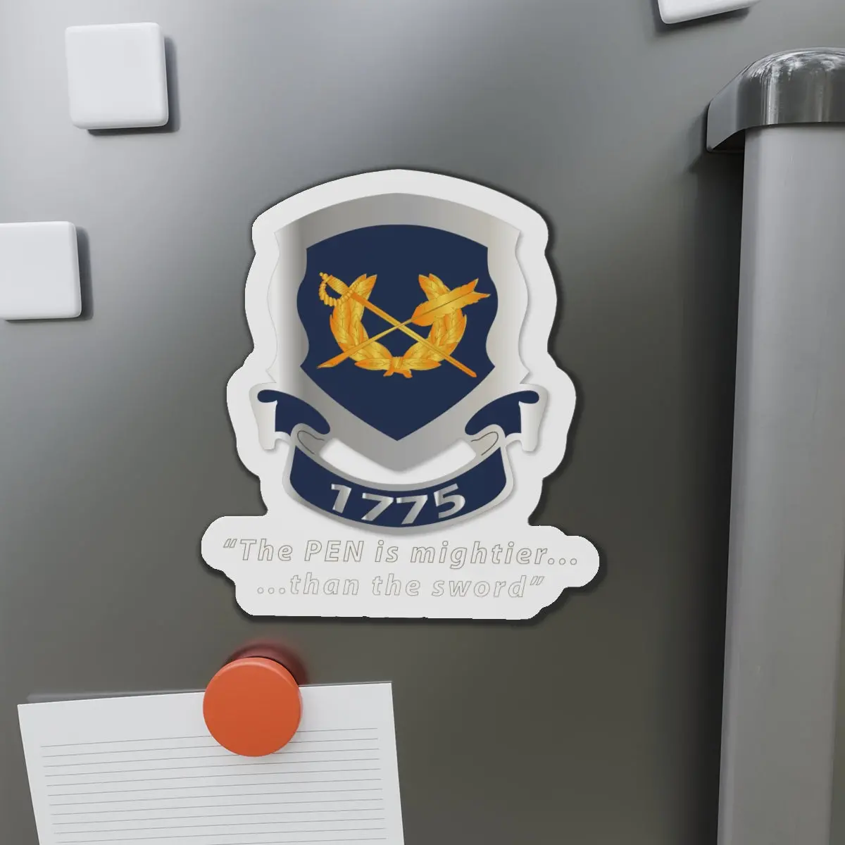 Die-Cut Magnets - Jag Corps Crest - Pen Is Mighter X 300 1