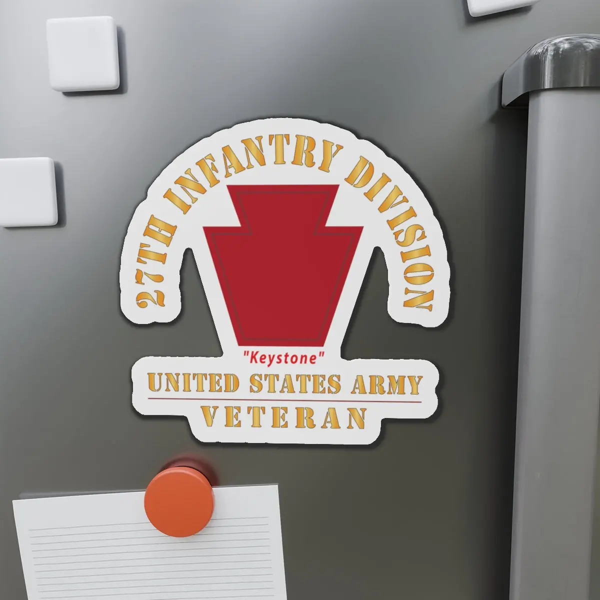 Die-Cut Magnets - Army - Ssi - 28Th Infantry Division - Keystone - Us Army Veteran X 300 1