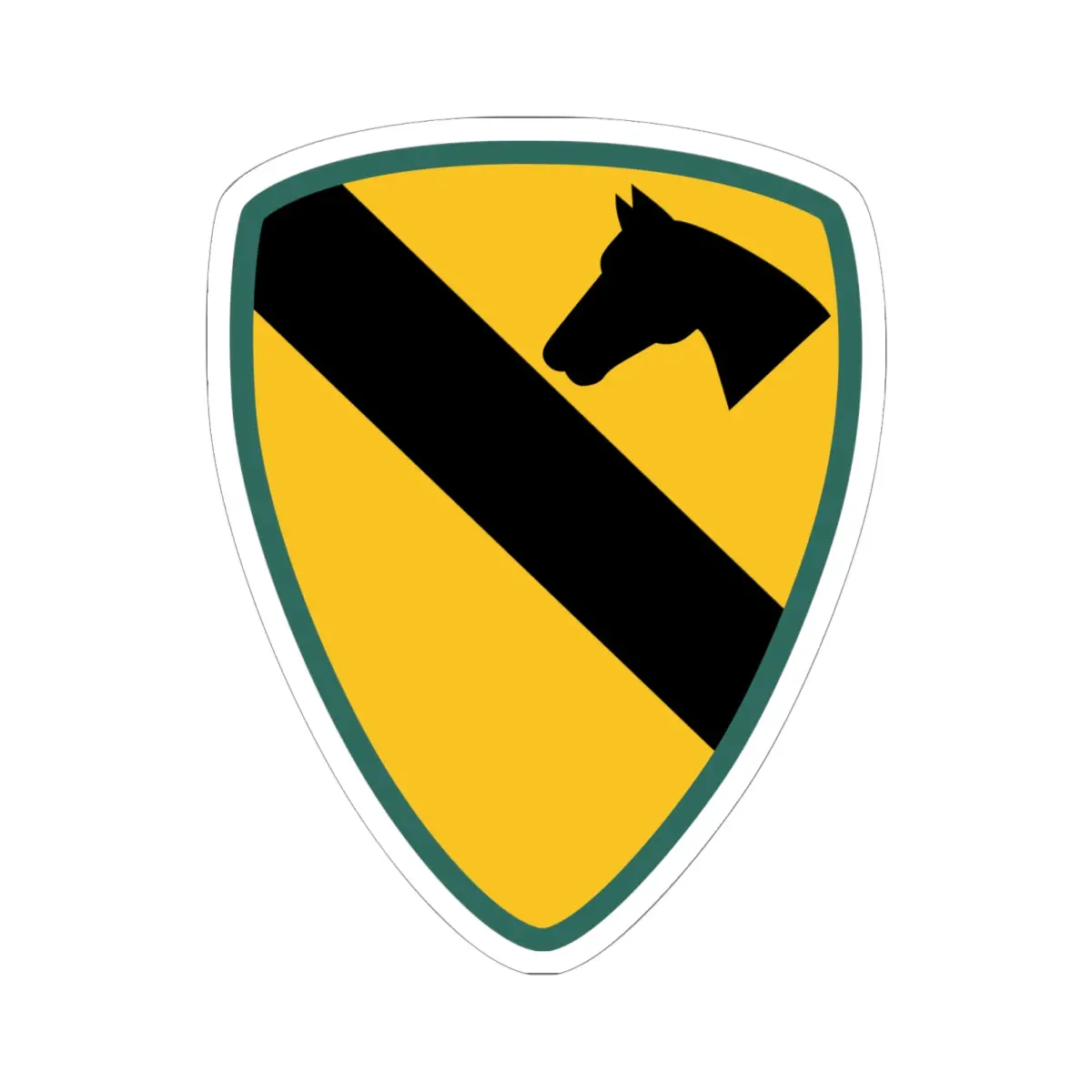 Kiss-Cut Stickers - Ssi - 1St Cavalry Division 1