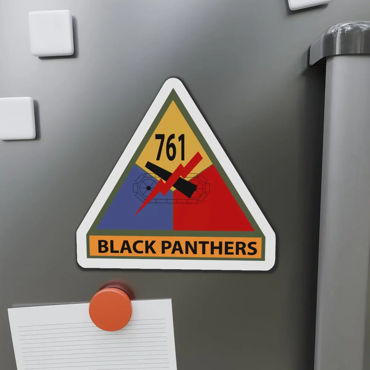 Die-Cut Magnets -Ssi - 761St Tank Batalion W Name Tape X 300 1