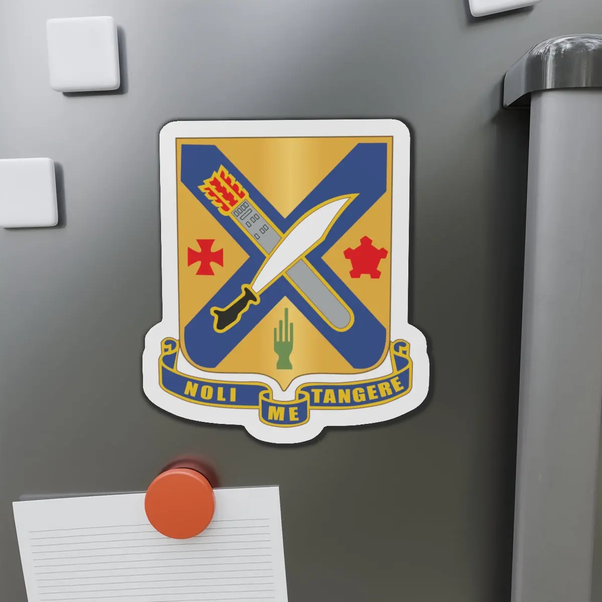 Die-Cut Magnets - 2Nd Infantry Regiment Wo Txt X 300 1