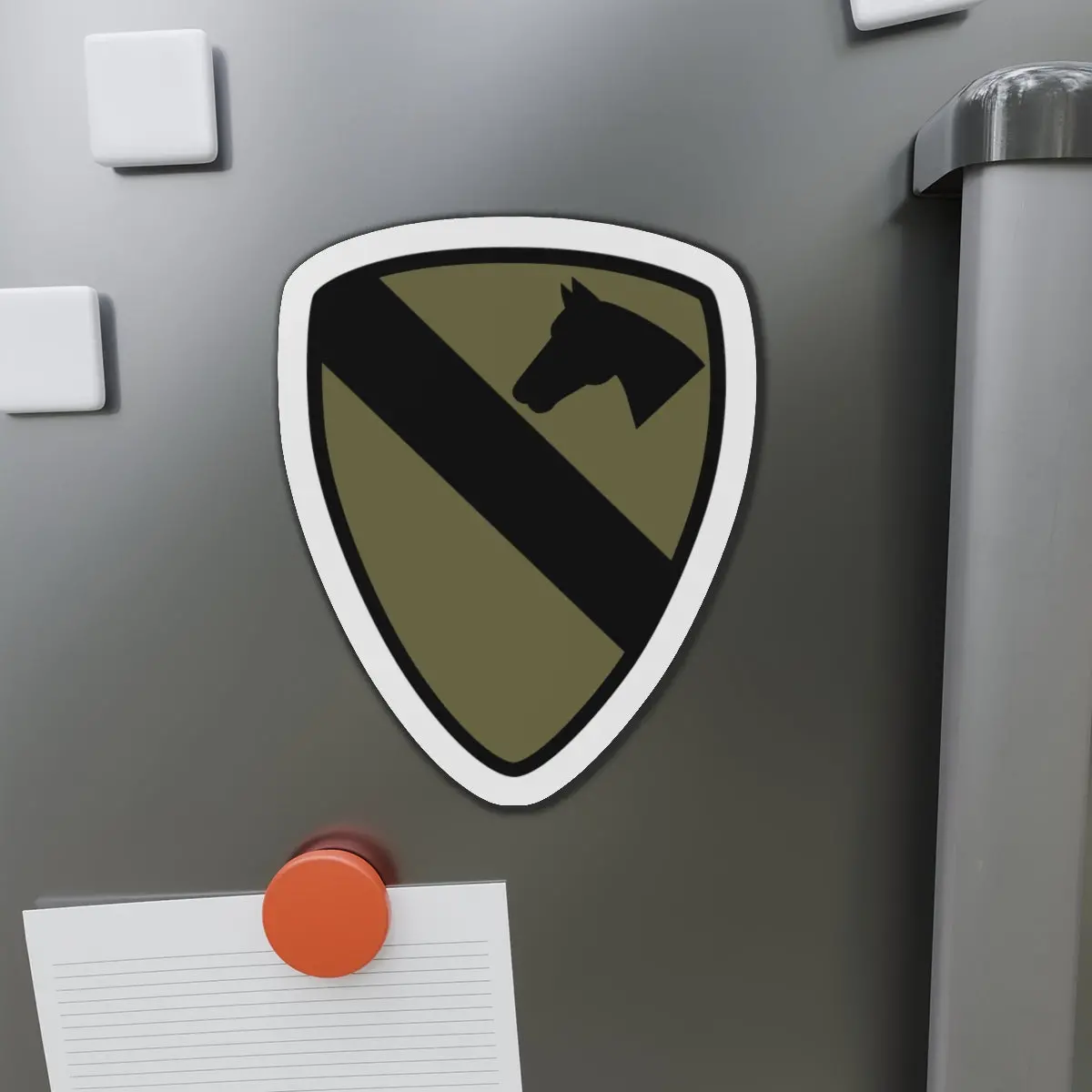 Die-Cut Magnets -Ssi - 1St Cavalry Division - Subdued X 300 1