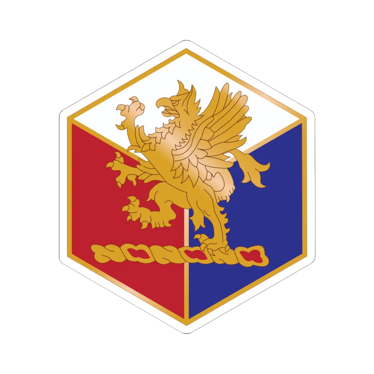 Kiss-Cut Stickers - Army - Dui - 46Th Infantry Division X 300 1