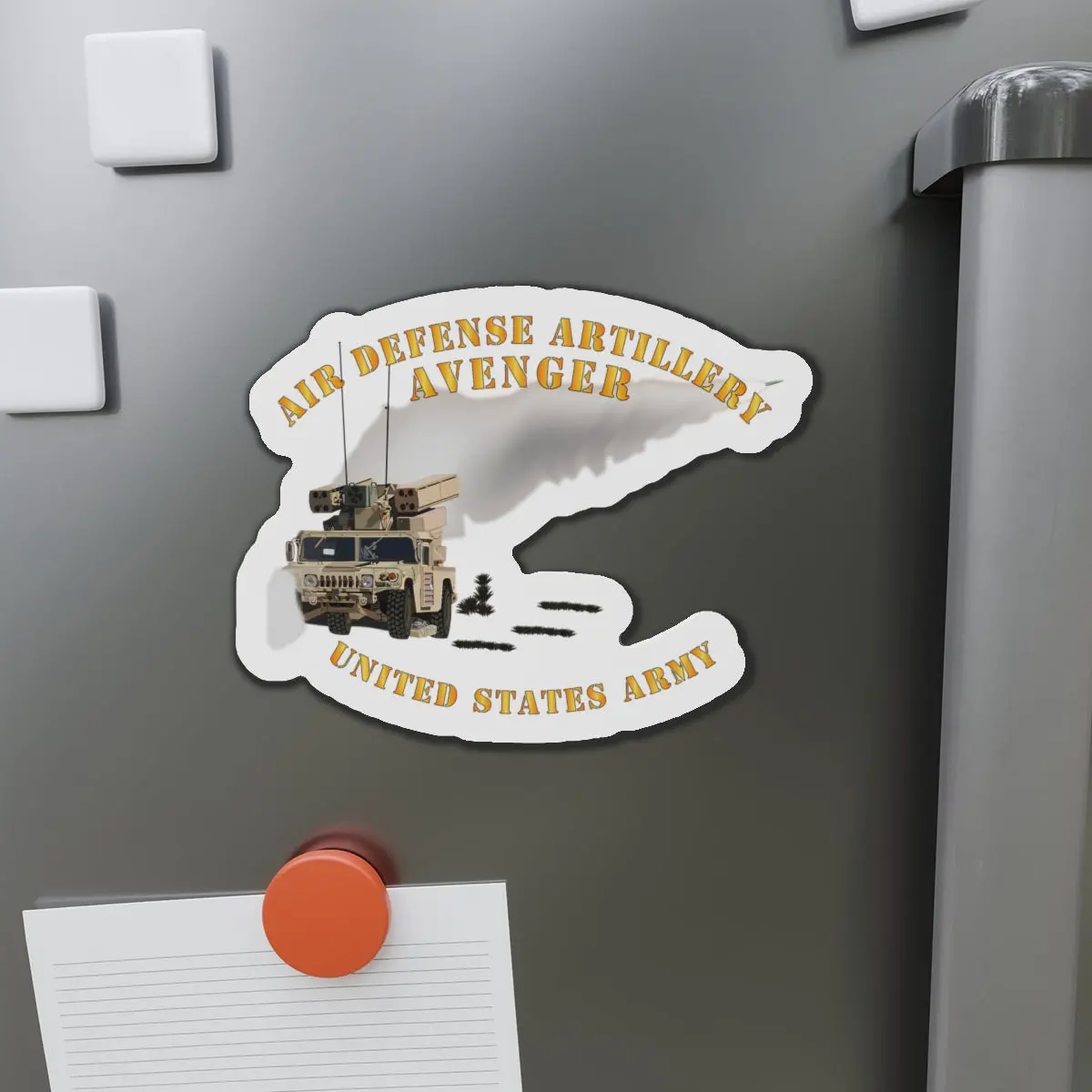 Die-Cut Magnets - Avenger Air Defense - Firing Missile 1