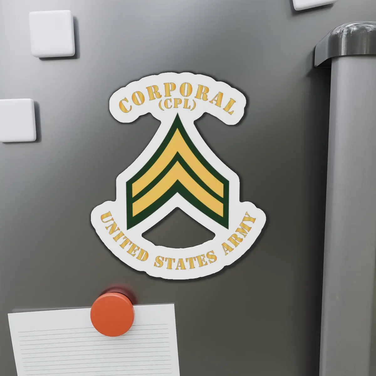 Die-Cut Magnets -Ssi -Army - Corporal - Cpl - Flat X 300 1