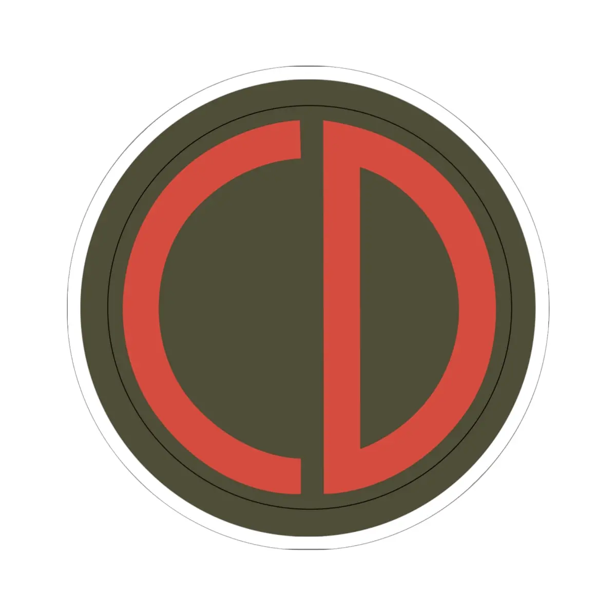 Kiss-Cut Stickers - Ssi - 85Th Infantry Division X 300 1