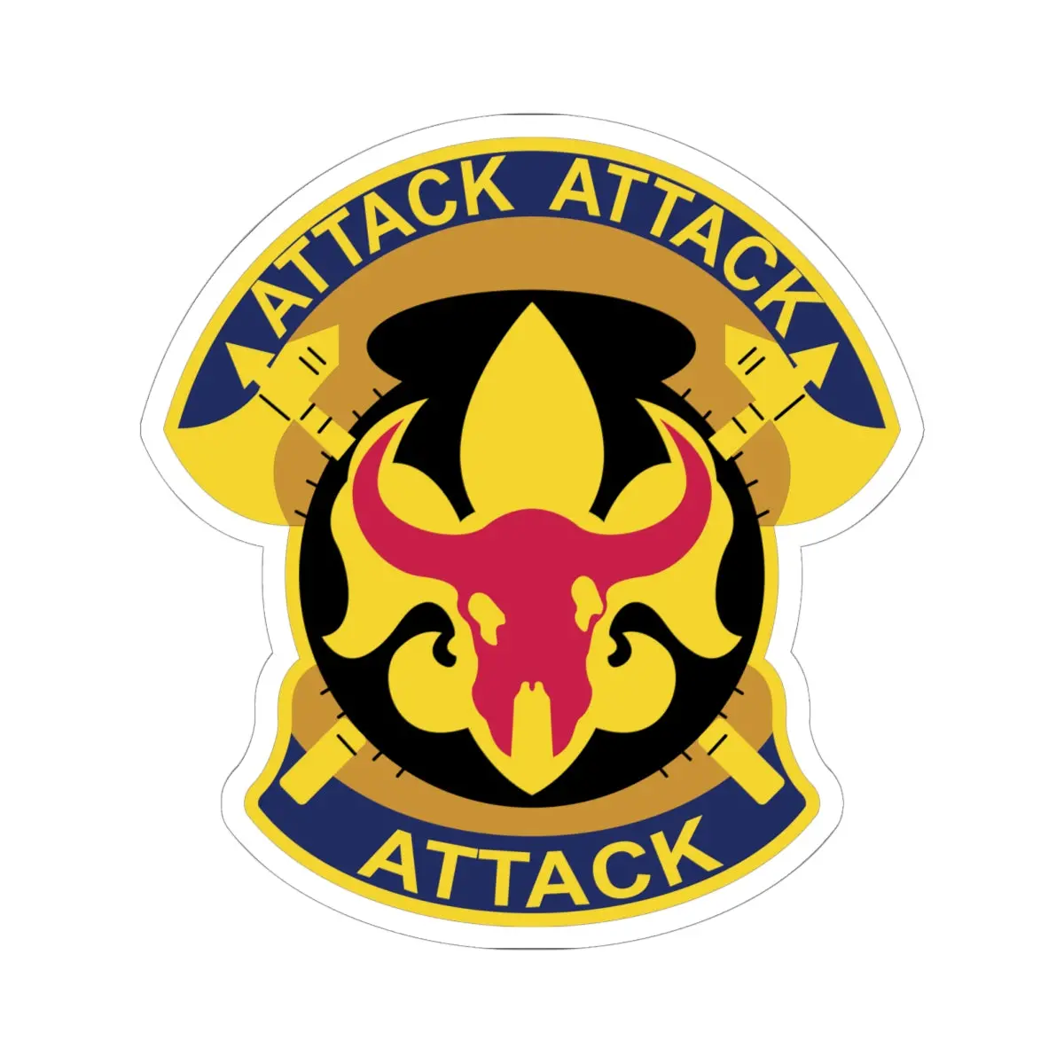 Kiss-Cut Stickers - Dui - 34Th Infantry Division X 300 1