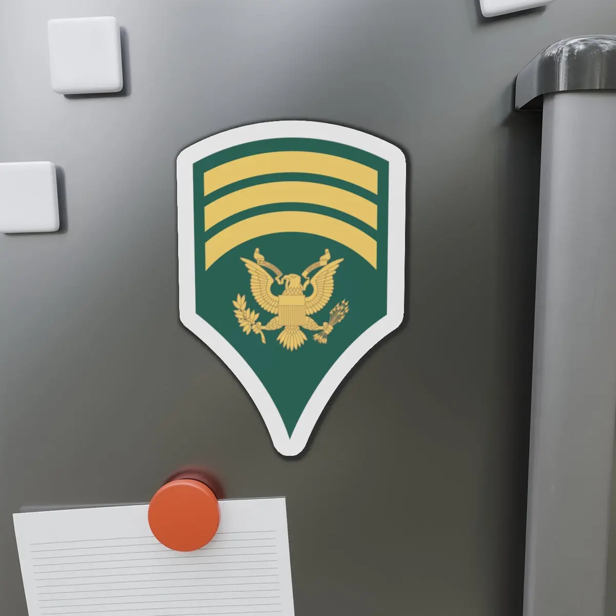 Die-Cut Magnets - Army - Enlisted - Spec 7 - Specialist 7  - Std Wo Txt X 300 1