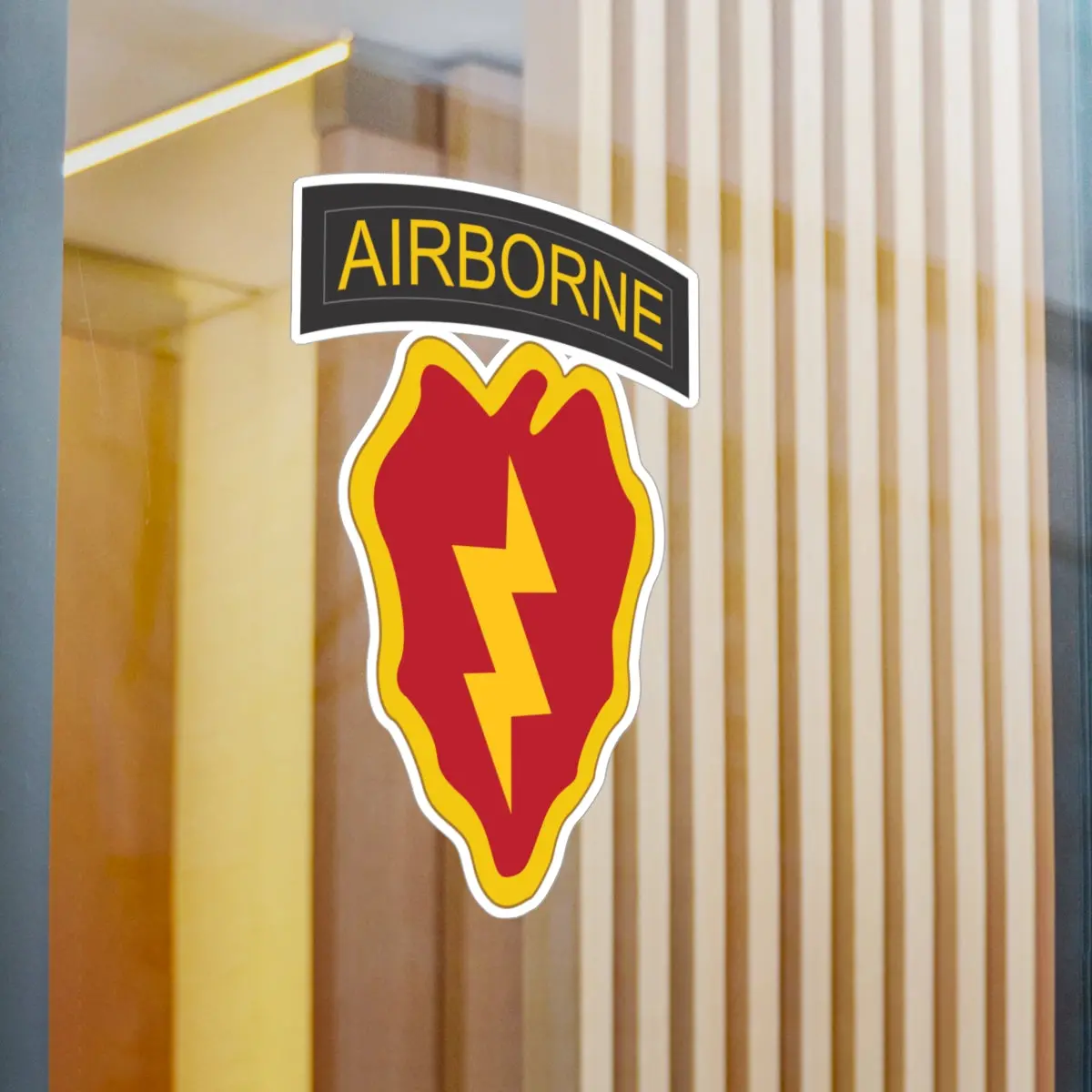 Kiss-Cut Vinyl Decals - Ssi - 25Th Infantry Division With Txt X 300 1