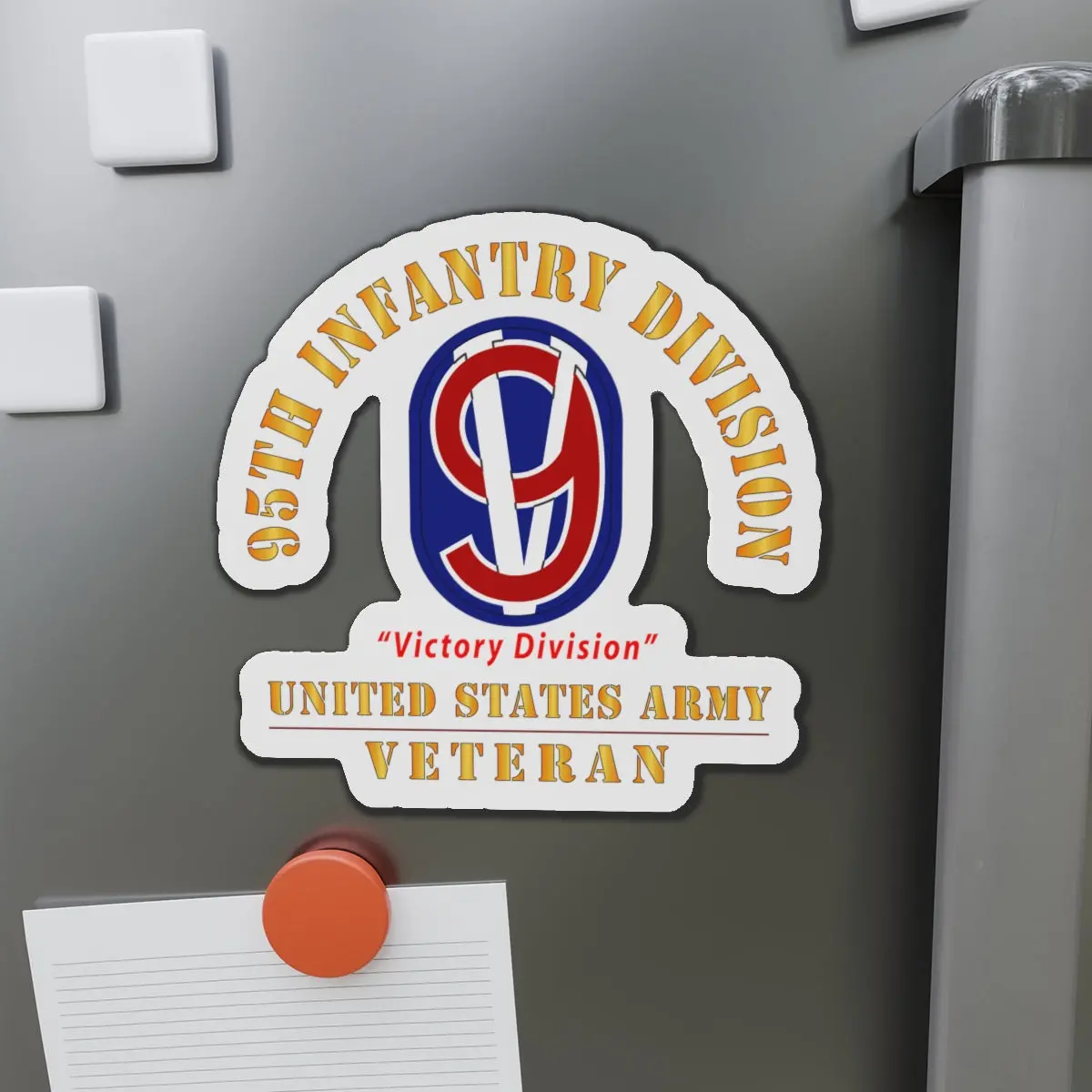 Die-Cut Magnets - Army - Ssi - 95Th Infantry Division - Victory Division - Us Army Veteran X 300 1