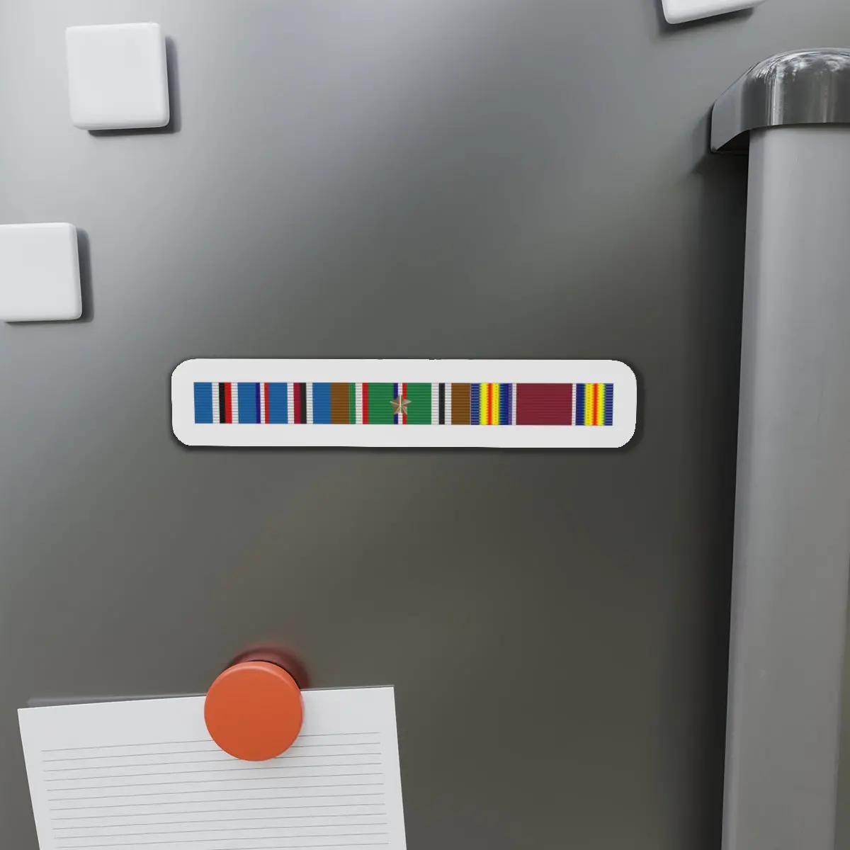Die-Cut Magnets - World War Two Service Ribbons Bar - Eurppe - Name  W Lines 1