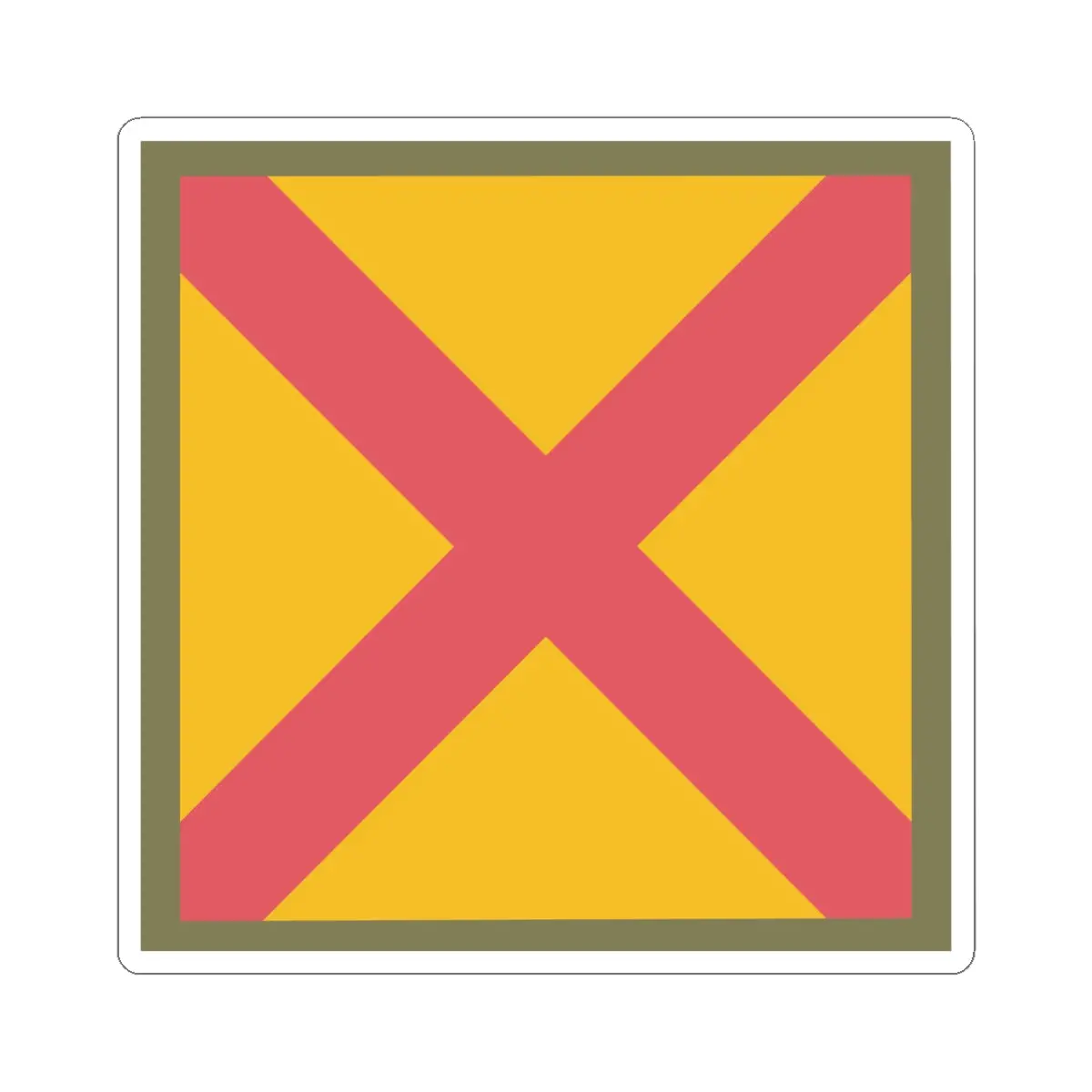 Kiss-Cut Stickers - Ssi - 63Rd Cavalry Division X 300 1