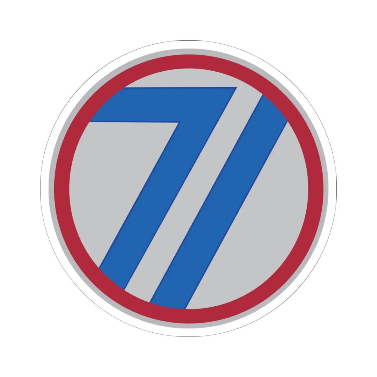 Kiss-Cut Stickers - Ssi - 71St Infantry Division X 300 1
