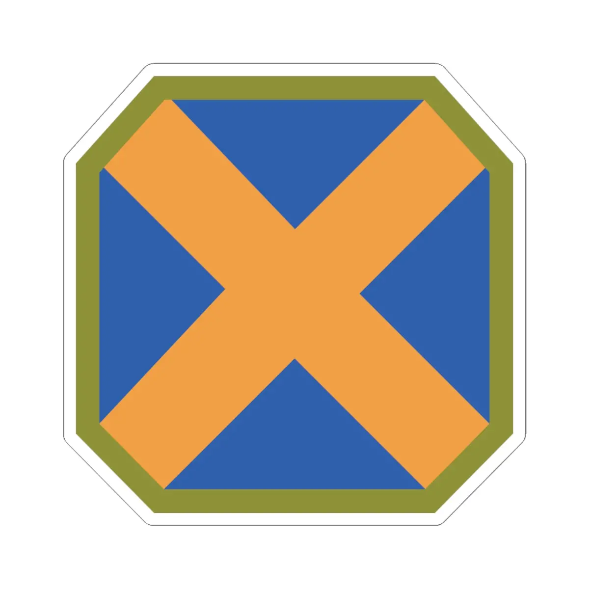 Kiss-Cut Stickers - Ssi - 14Th Infantry Division Phantom  X 300 1