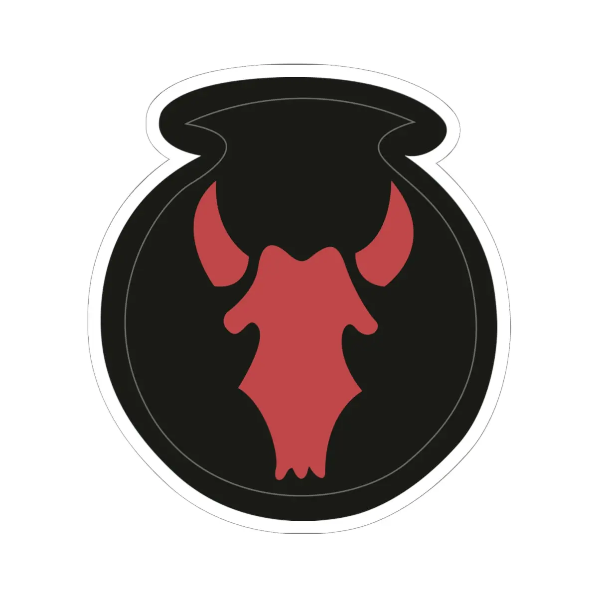 Kiss-Cut Stickers - Ssi - 34Th Infantry Division X 300 1