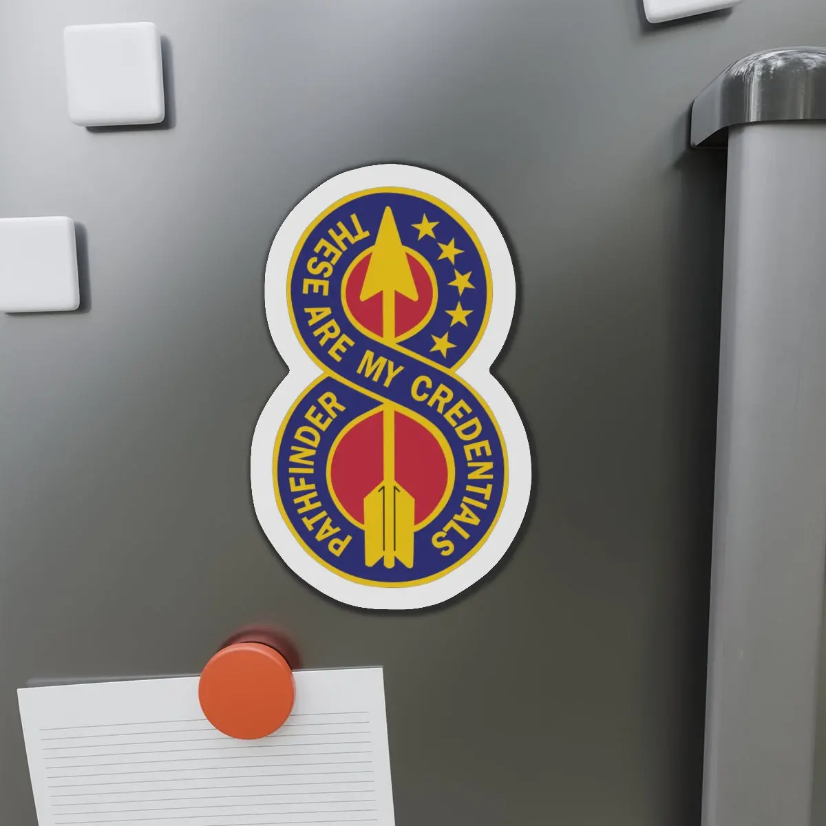 Die-Cut Magnets - Dui - 8Th Infantry Division X 300 1