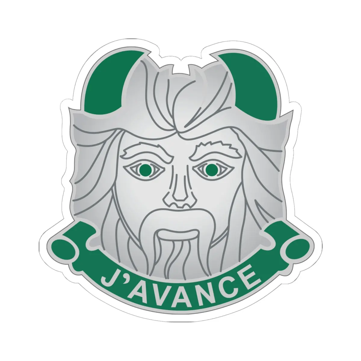 Kiss-Cut Stickers - Army - Dui - 11Th Armored Division X 300 1