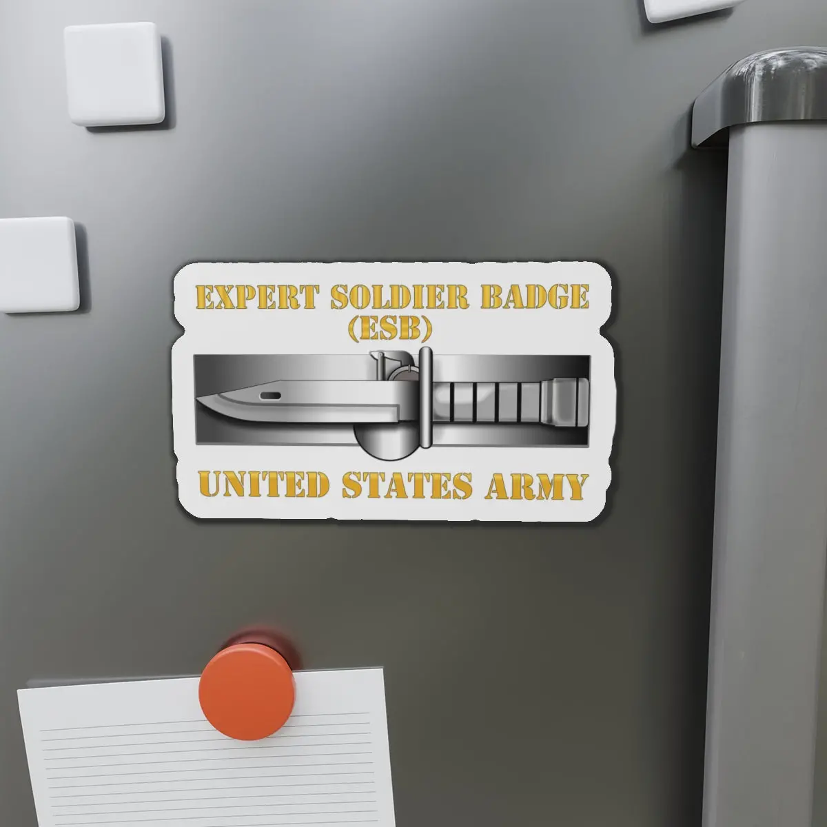 Die-Cut Magnets - Army - Expert Soldier Badge 1