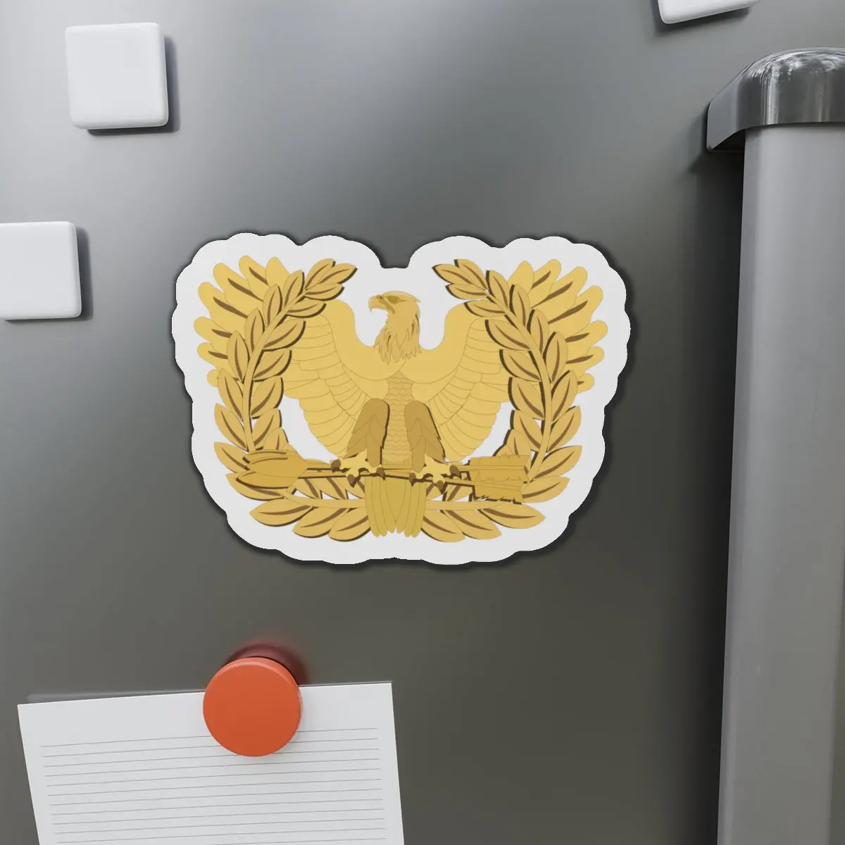 Die-Cut Magnets - Army - Emblem - Warrant Officer Insignia Wo Txt X 300 1