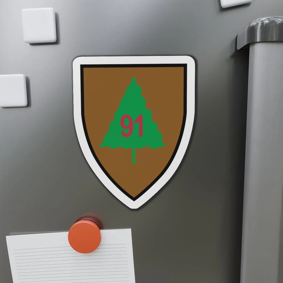 Die-Cut Magnets -Ssi - 91St Infantry Division X 300 1